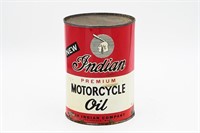 INDIAN PREMIUM MOTORCYCLE OIL U.S. QT CAN