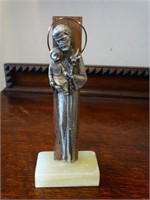 Joseph & Jesus Silver Statue