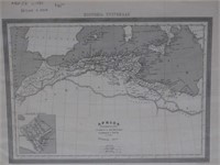 Antique Map : Northern Africa - 1854