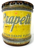 Grapette 10 gal,Tin Can with lid