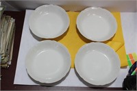 Set of 4 Limoges? Lotus Bowl