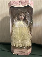 NIB Large Porcelain Doll