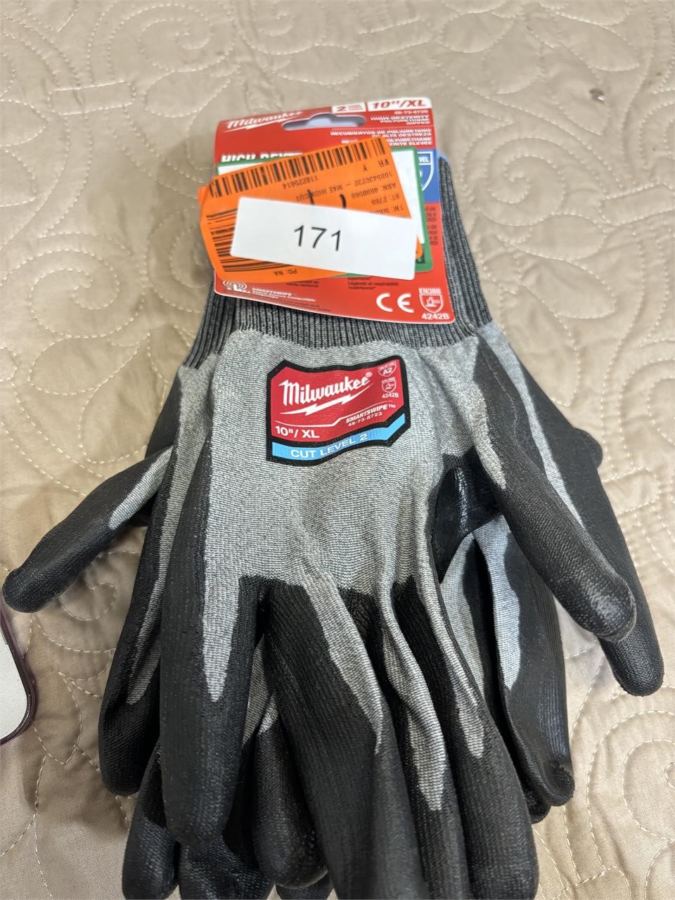 Milwaukee gloves high dexterity level 2