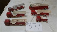 TOOTSIE TOYS - FIRE TRUCKS