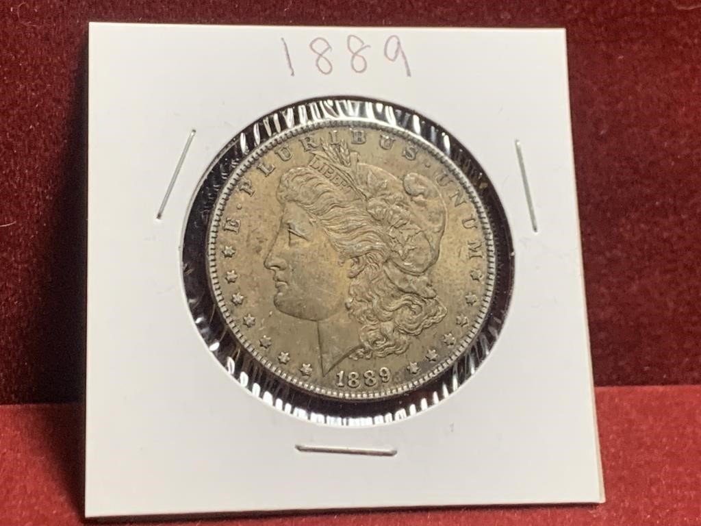 HIMES MONTHLY GOLD AND SILVER AUCTION JUNE 150+ LOTS COINS