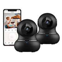 2K Indoor Security Camera, Litokam 360\xb0 View