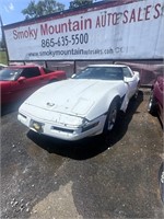 1985 CHEVROLET CORVETTE BILL OF SALE ONLY -