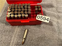 43 rounds of 222 Remington