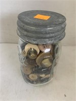 Jar Full Of Buttons