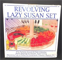4 Pc Lazy Susan Set