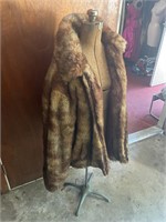 Faux fur jacket