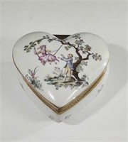 Vintage Andrea Sadeck Porcelain Heart box