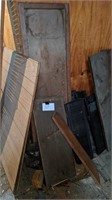 Oak bds/ shutters/ 3 sheets paneling
