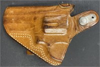 BIANCHI  #3S PISTOL POCKET S&W .38/.357 LEATHER HO