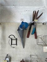 Contents of pegboard