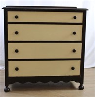 LOVLEY REPAINTED VINTAGE CHEST OF DRAWERS