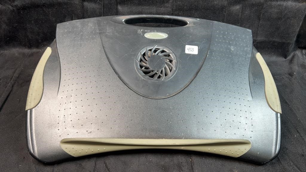 Adjustable Laptop Base w/Cooling Fan