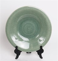 Large Chinese Celadon Charger
