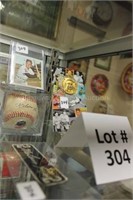 4 baseball collectibles: