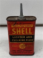 Shell 4OZ Lighter and Cleaning Fluid Handy Oiler