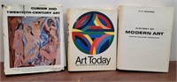 3 modern art books