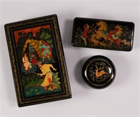 Hand Painted Russian Lacquer Box (3)
