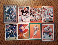 Vinny Testaverde Football Card Lot (x8)