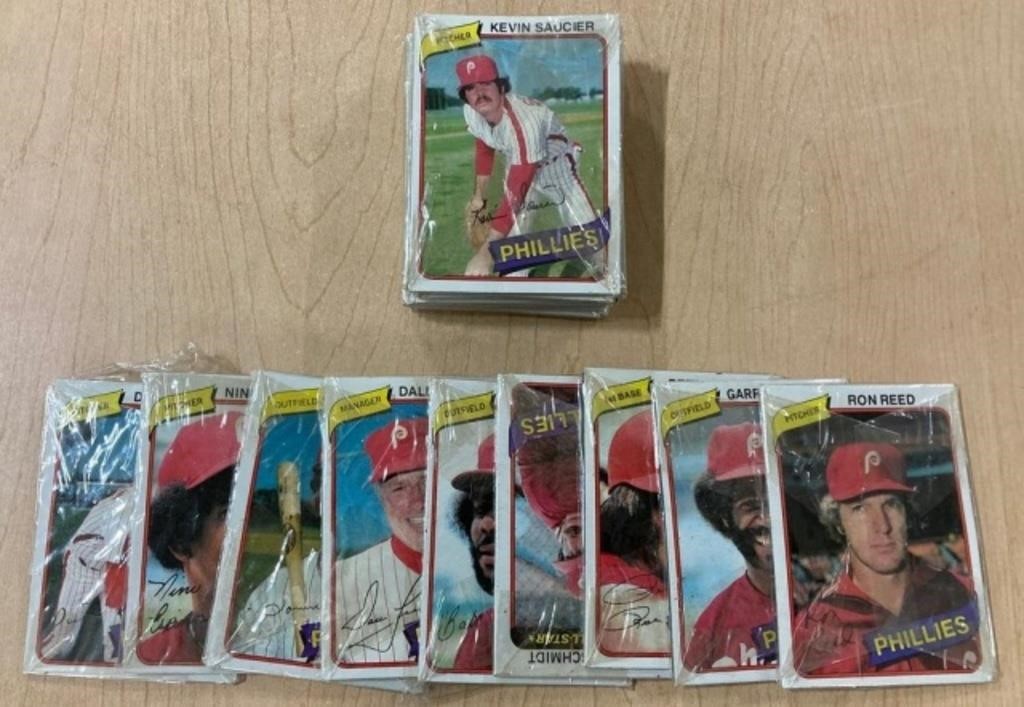 LOT OF PHILLIES BURGER KING CARDS
