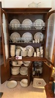 Complete dish ware set DOES NOT INCLUDE HUTCH