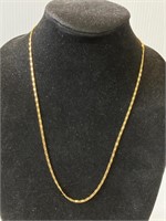 18" necklace 18kt RGE