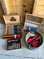 Mixed Tools Sockets, Nut Drivers & More