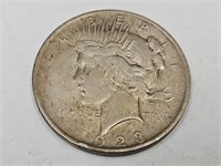 1923 Silver Peace Dollars