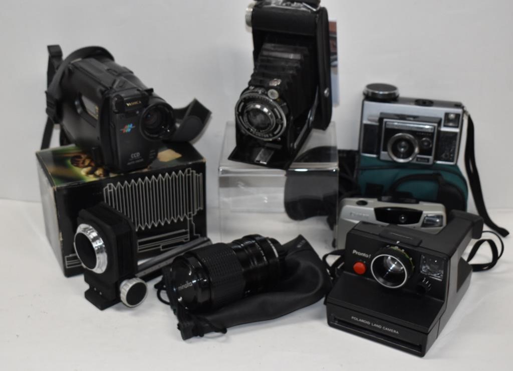 Minolta Lens, Gauthier Calmbach, Kodak Cameras