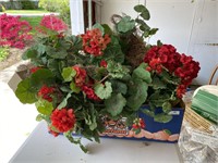 Box Lot of Decorative Floral