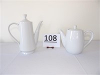 Mikasa Coffee / Tea Pots