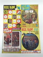 Lot of 4 Vintage Hee Haw Comic Books
