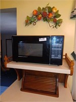 Bread box, Fruit hanging, Microwave cart