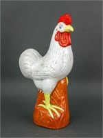 Chinese Famille Rose Porcelain Chicken Figure