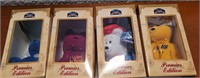 4 pcs Limited Treasures Teddy Bears in Boxes