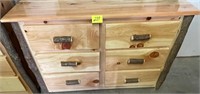 Amish made 6-drawer chest of drawers