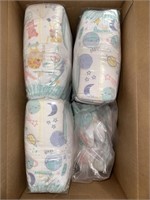 95 counts only Diapers Size 4 - Pampers Pull On