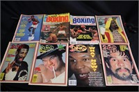 8 vintage boxing magazines #4