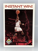 Michael Jordan 1998-99 UD Choice Instant Win #IW2