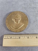 1969 MARY BROOK SOLID BRONZE MEDALLION