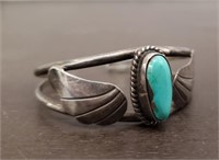 Very Pretty Silver (?) & Turquoise (?) Childs