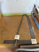 24" Steel Square - 29" Crow Bar