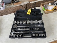 Pittsburgh 3/4" Socket Set