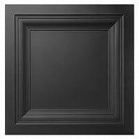 Art3d 12pk 2ftx2ft Black Ceiling Tile