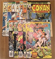 (12) 1970s Marvel: Conan & Red Sonja