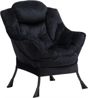 Modern Fabric Large Lazy Chair